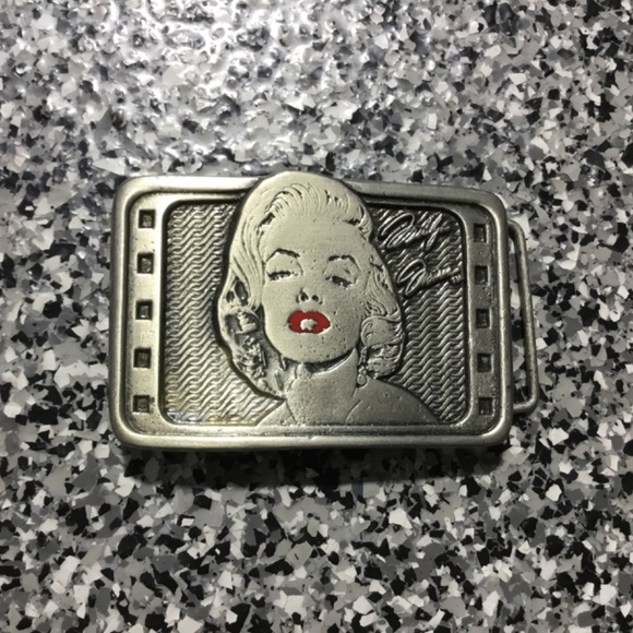 Marilyn Monroe โฆ Vintage 90s Unisex Belt Buckle #332 - Picture 3 of 4